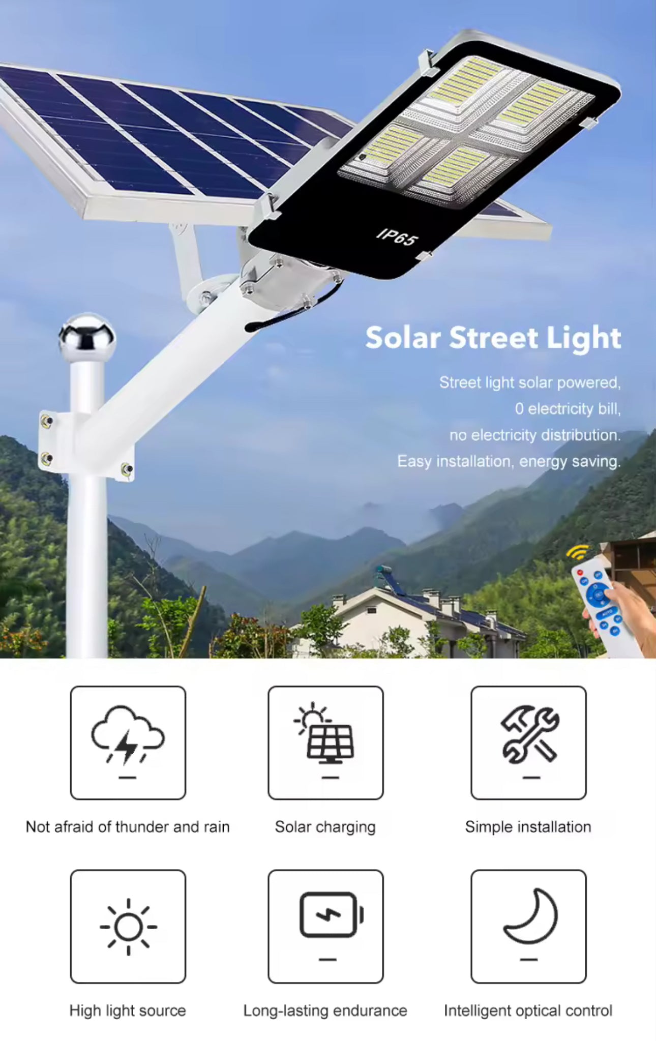 GZM Solar Street Light