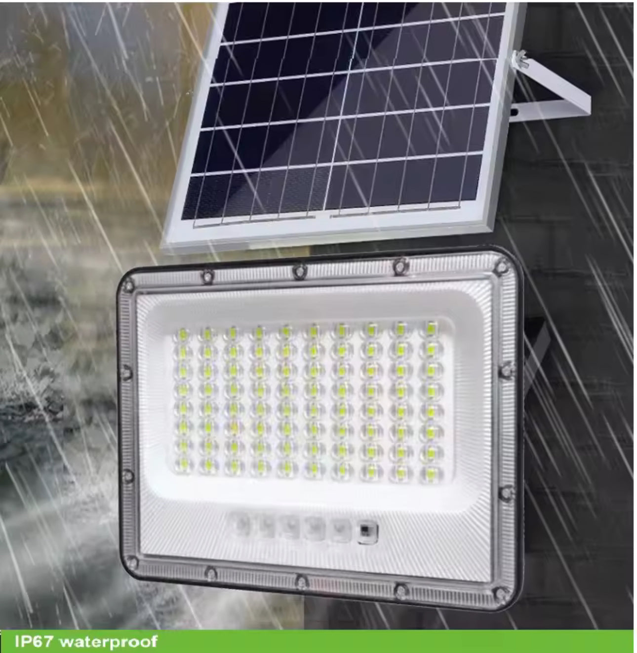 GZM Solar Flood Light with Motion Sensor