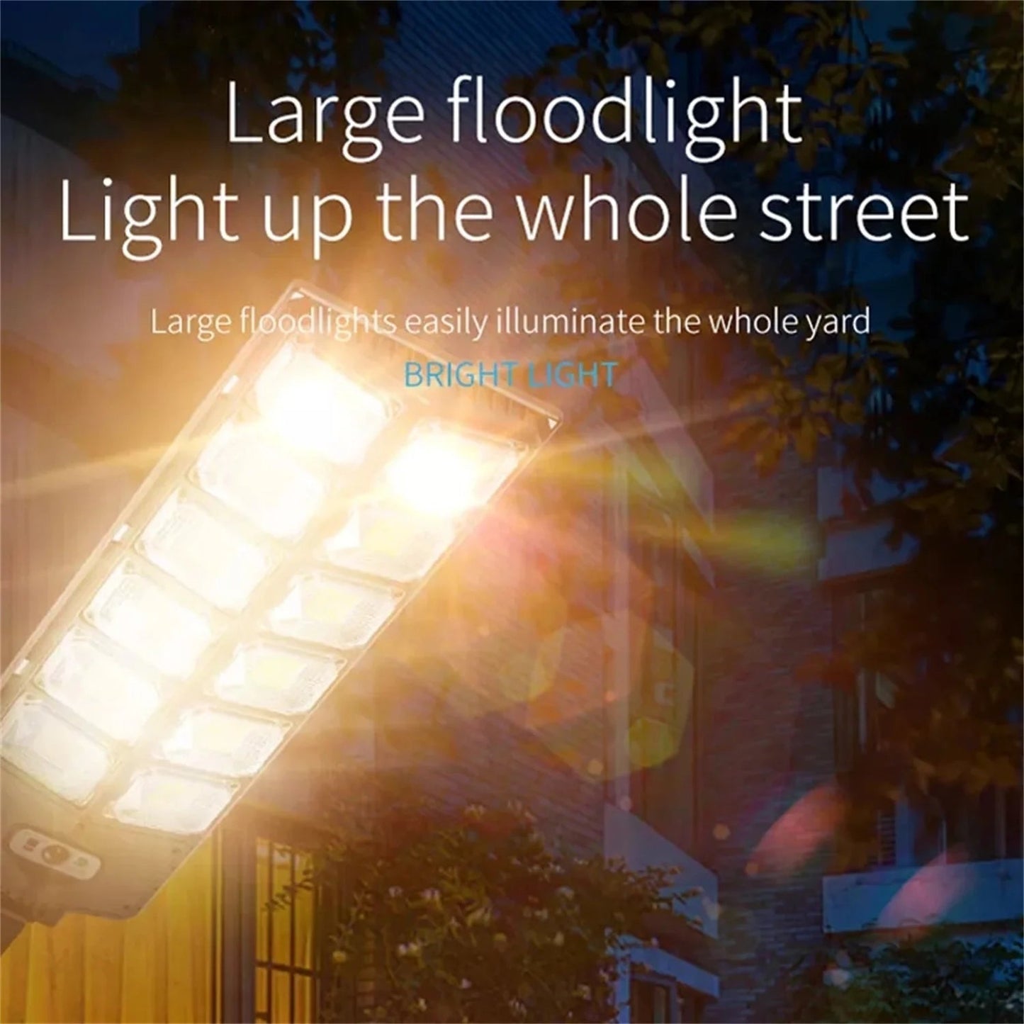 Solar Street Light with Motion Sensor