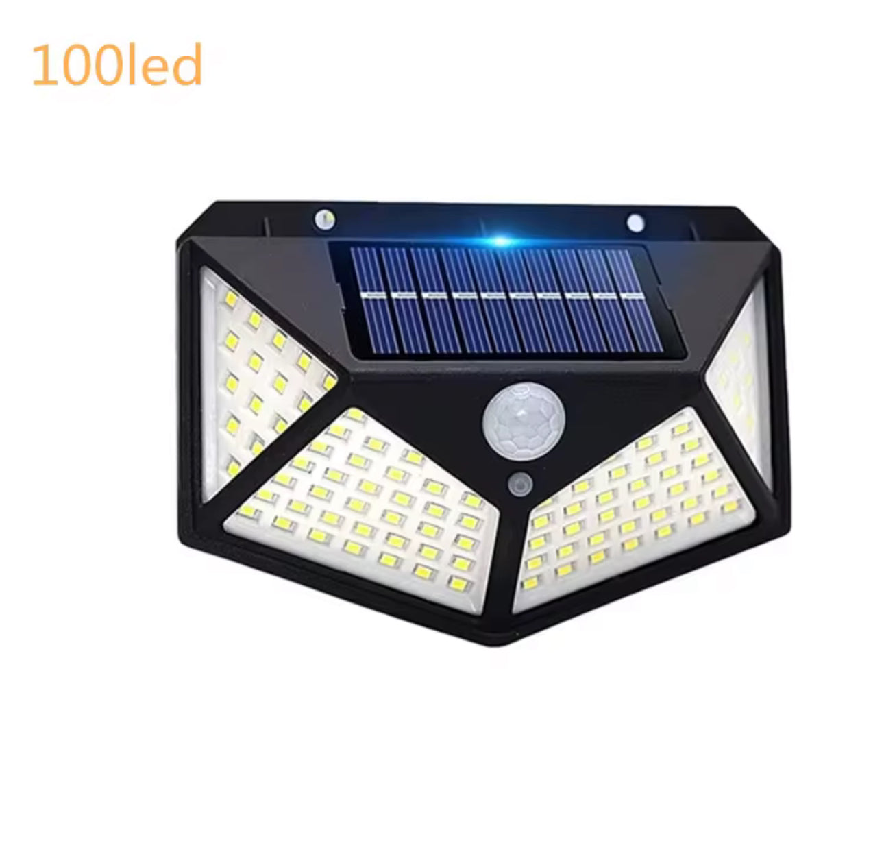 Solar Wall Lights, 100 LEDs, Infrared Motion Sensor